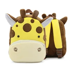 Kids cartoon cute animal backpack kindergarten monkey unicorn shark Elephant panda pig children school bags baby girl boy gift