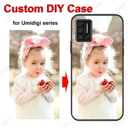 Custom Case for Umidigi Bison X10S GT A7S A9 A11S Pro Max A5 A7 S5 G9X Cover DIY Personaliz Photo Picture Name Shell Fundas