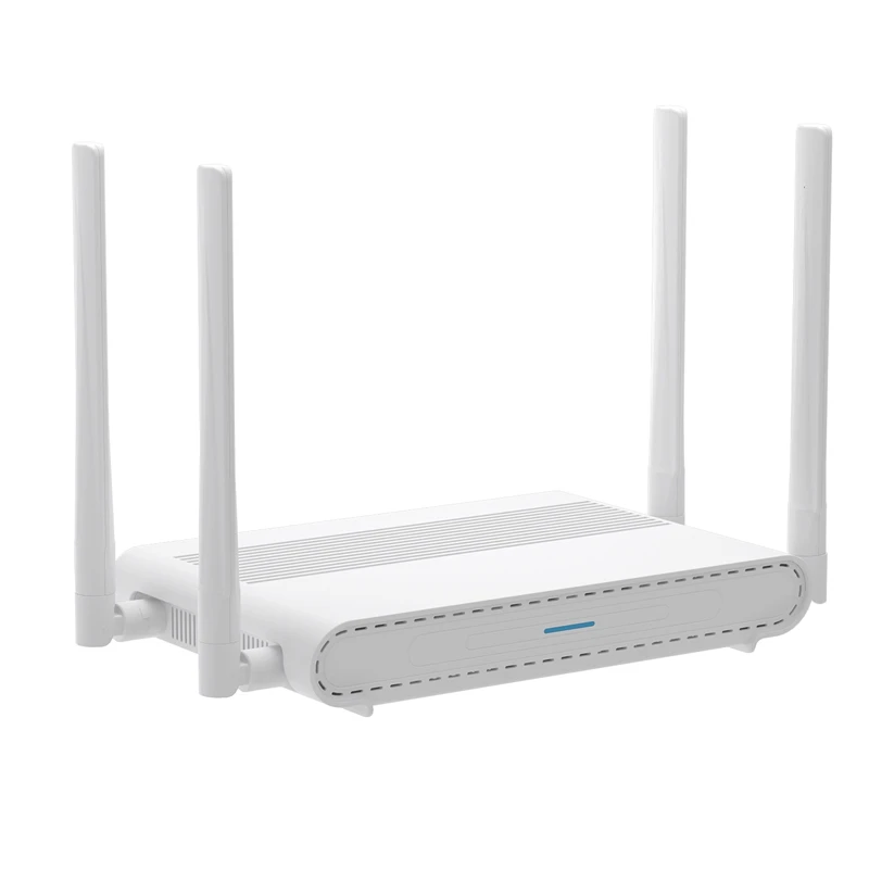 1800M Wifi Router WIFI 6 Wireless Router 2.4G&5.8G Dual Band HNAT With 4Xantennas Support 128 Users