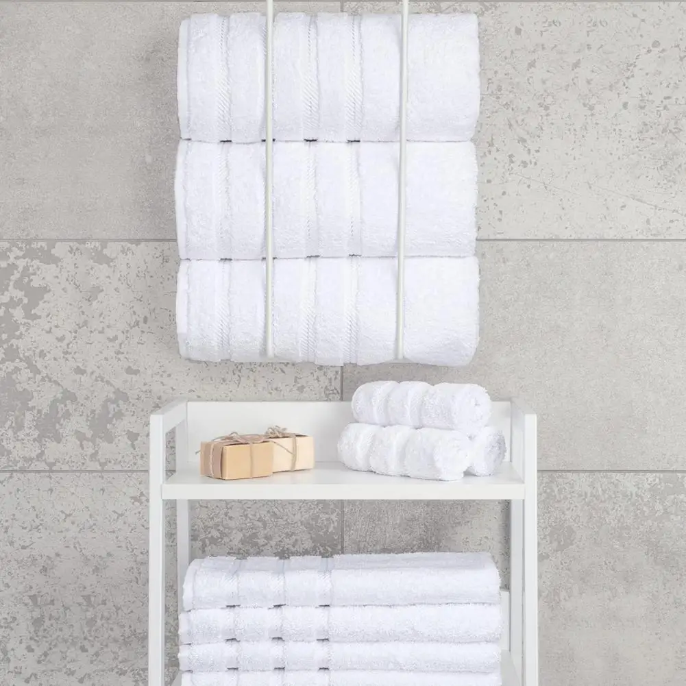 

Pure Cotton Towel Luxurious 6-piece Cotton Towel Set for Home Hotel Use Highly Absorbent Bath Hand Washcloth Bundle