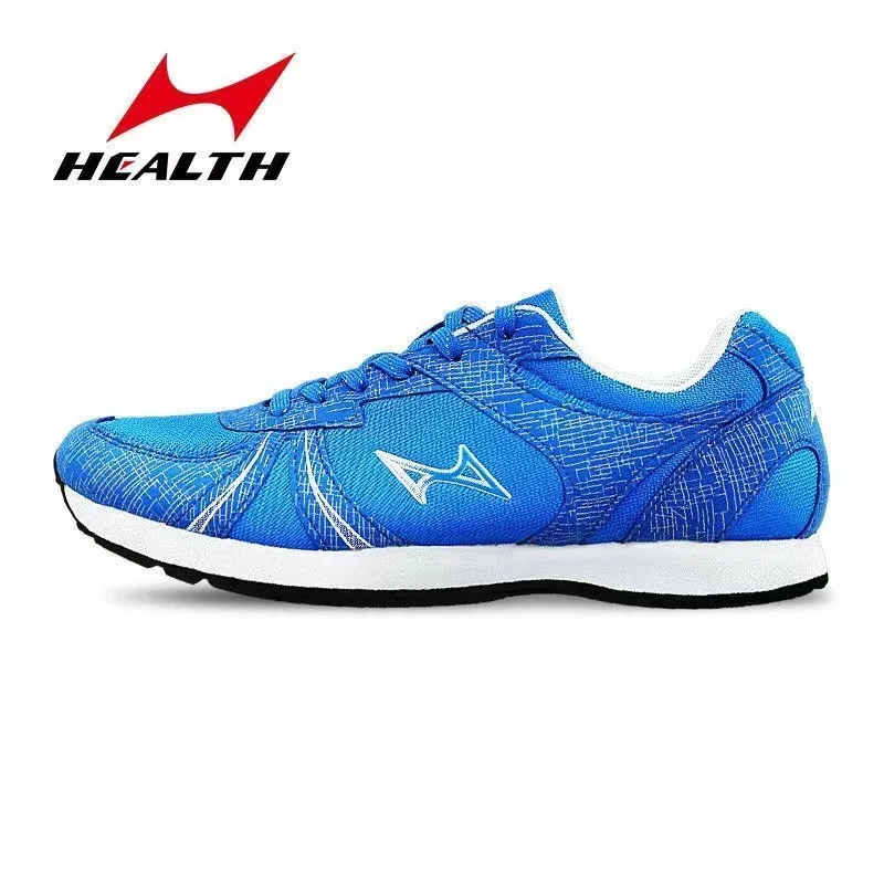 

HEALTH Marathon Running Shoes for Male and Female Students, Lightweight Mesh, Breathable Racing Training Sneakers, 7705S