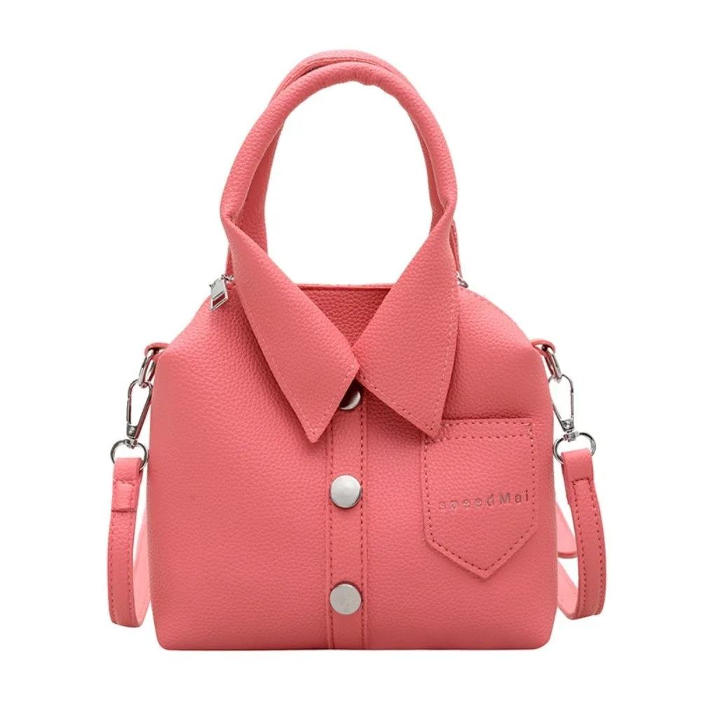 

Elegant Clothes Shaped Crossbody Bag Korean Style Creative Square Compact Shoulder Bag Magnetic Button High Quality