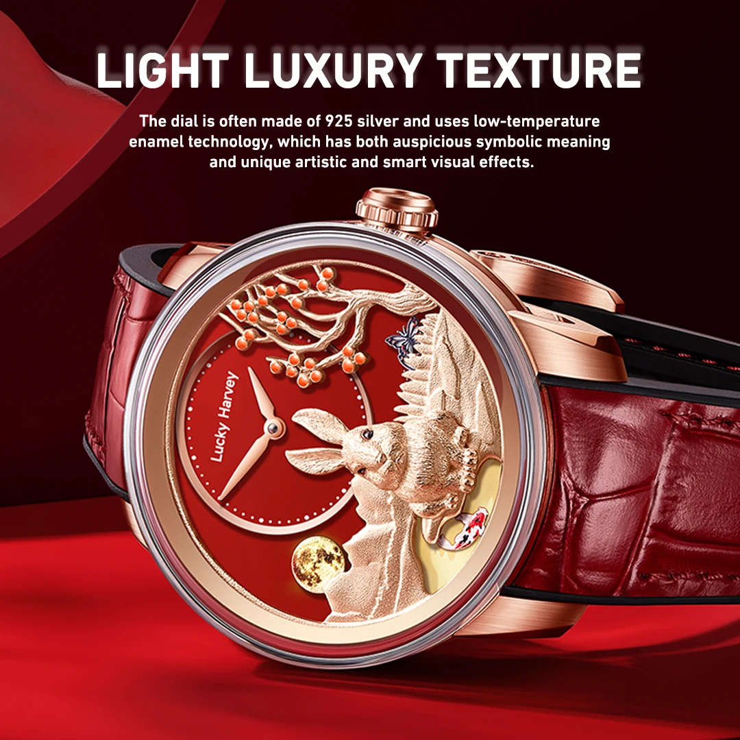 ラッキーハーベイ自動機械式サファイアメンズ腕時計高級925シ - Zodiac Luxury Watch のレビューと価格