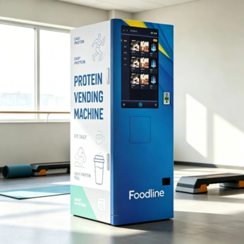 FOODLINE Commercial Protein Powder Vending Machine Automatic Protein Shake Maker For Fitness Center