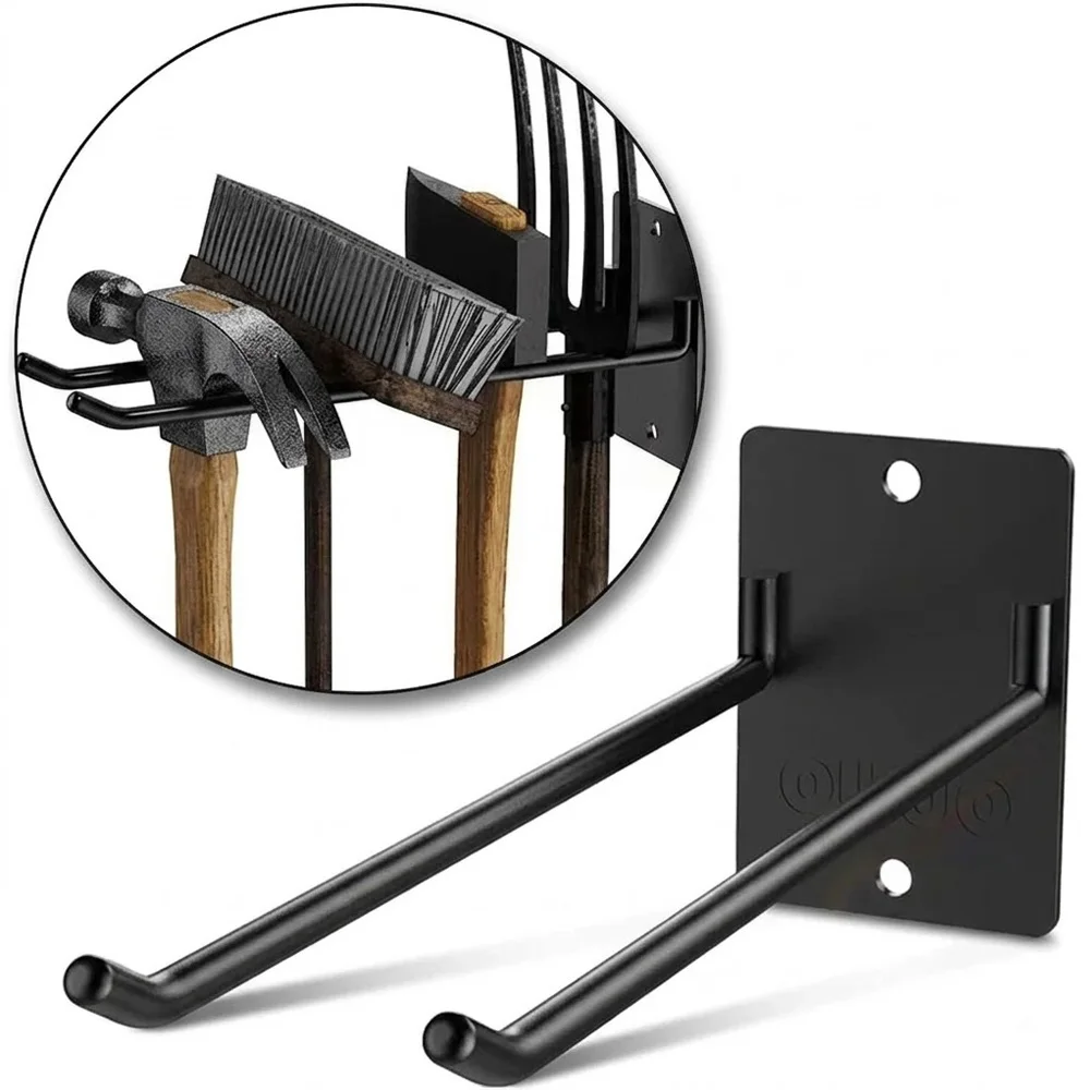 Multi Purpose Garden Tool Organizer Wall Hook Storage System For Garage And Warehouse Heavy Duty Tool Holder Rack Solution