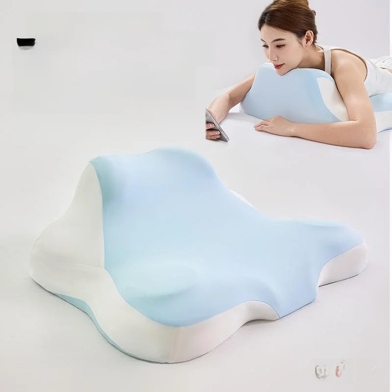 Cross-Border Hit Padded Pillow Multi-Functional Phone Sleeping Pillow Ergonomic Bedtime Snore Relief Polyester Fiber Soft Har...