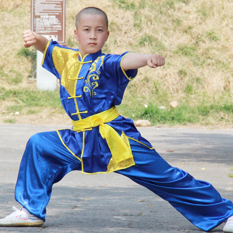 

Martial Arts Wear Long Short Sleeve Xiangyun Tai Ji Suit Performance Racing Training Men's and Women's Group