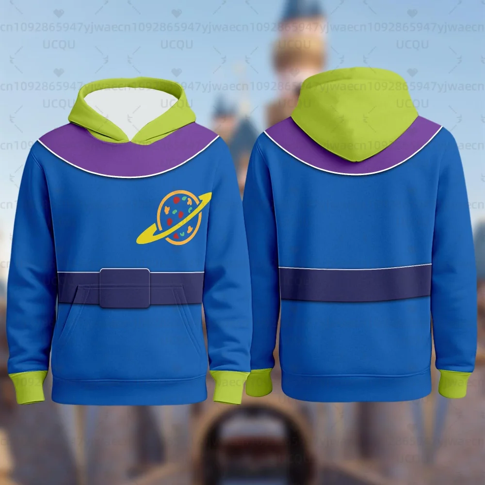 Sweat-shirt pour homme et femme, automne et hiver, Buzz Lightyear, Toy Story, Alien, Jessie, Woody, Costume de cosplay, sweat-shirt parent-enfant