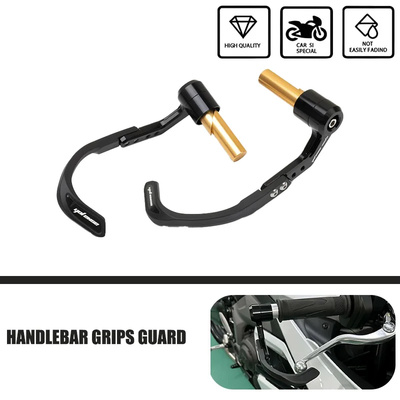 

Motorcycle 7/8" 22mm Handlebar Grips Guard Brake Clutch Levers Guard Protector Fit For 675SR 675SR-R 675NK 675 SR NK