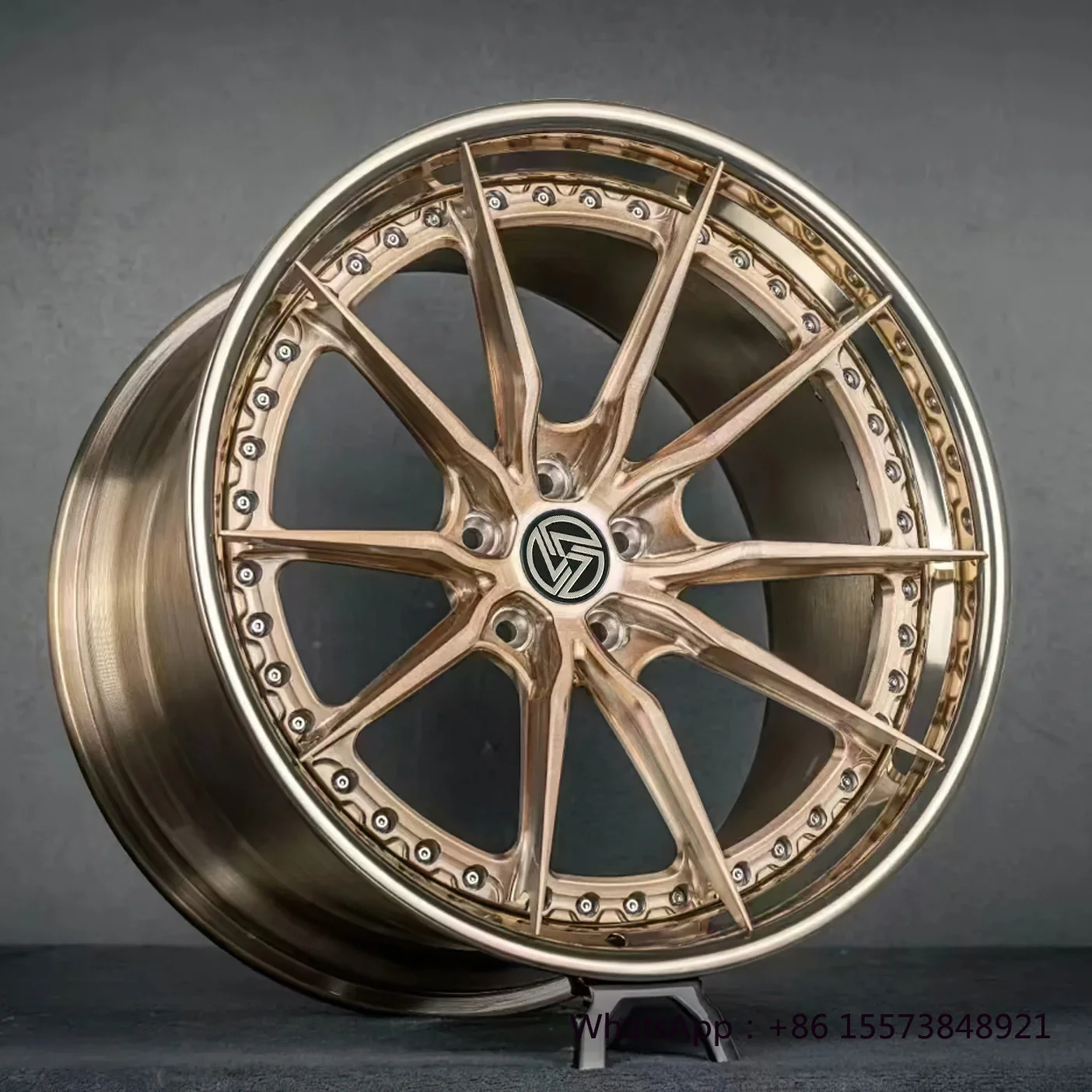 

2-Piece Super Concave Custom Forged Wheels 17 18 19 20 21 22 23 Inch Forged Racing Car Wheel Rim