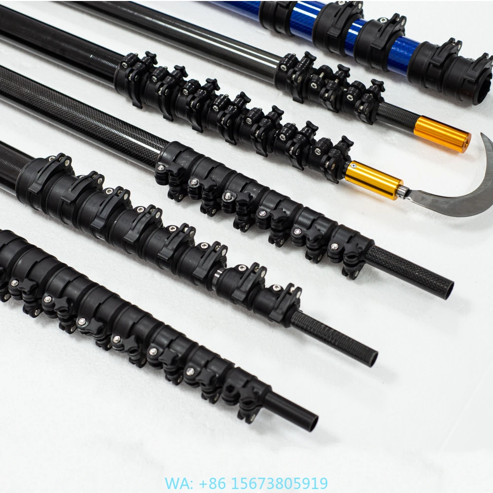 

CFRP 6m 7m 10m Carbon Stick Carbon Fiber Telescopic Pole Pole High Rise Window Cleaning System