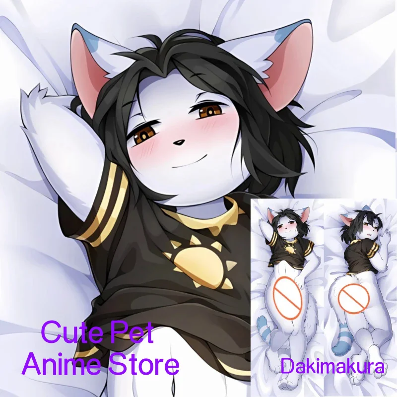 

Dakimakura Anime Pillow Case Original Animal Orcs Double-sided Print Of Life-size Body Pillowcase Gifts Can be Customized