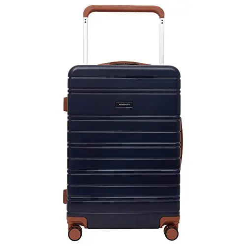 

Travelers Club 2PC or 20" Navigate Luggage Set, Navy Blue, 20" Carry-On