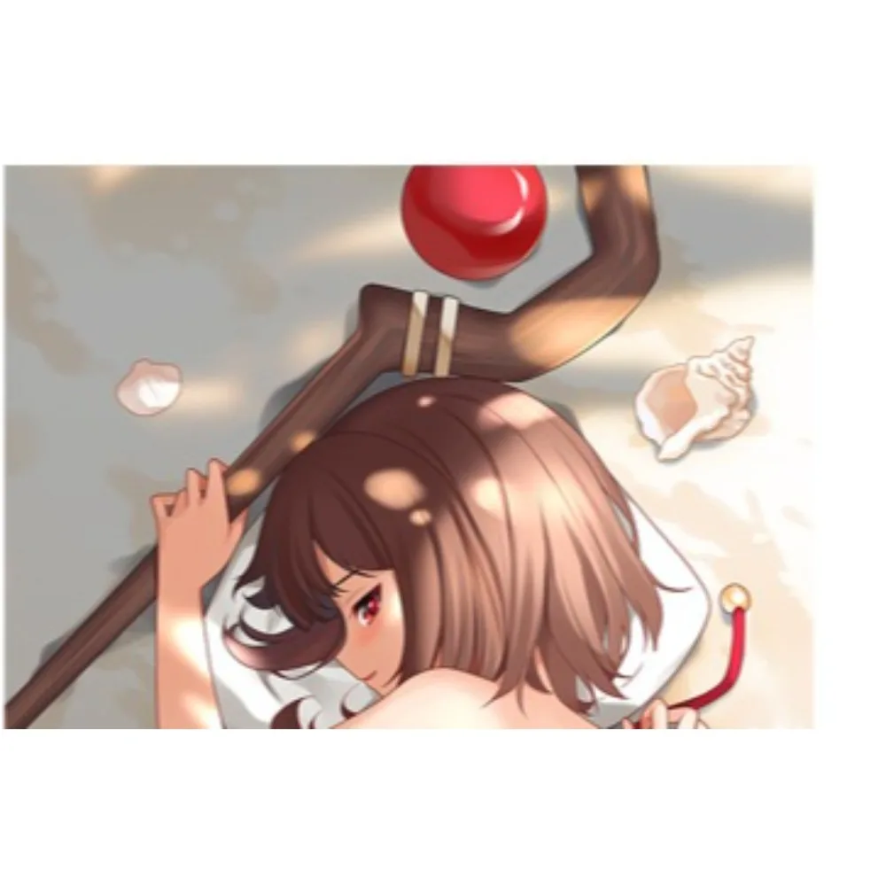 Double Sided Printed Megumin Anime Character Long Cushion Cover Sofa Collectible Decor Pillowcase