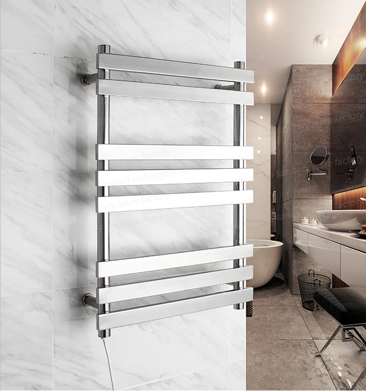 

Электрические полотенцесушители для ванной комнаты (хром/черный/золотой) / Нагревательные радиаторы для полотенец