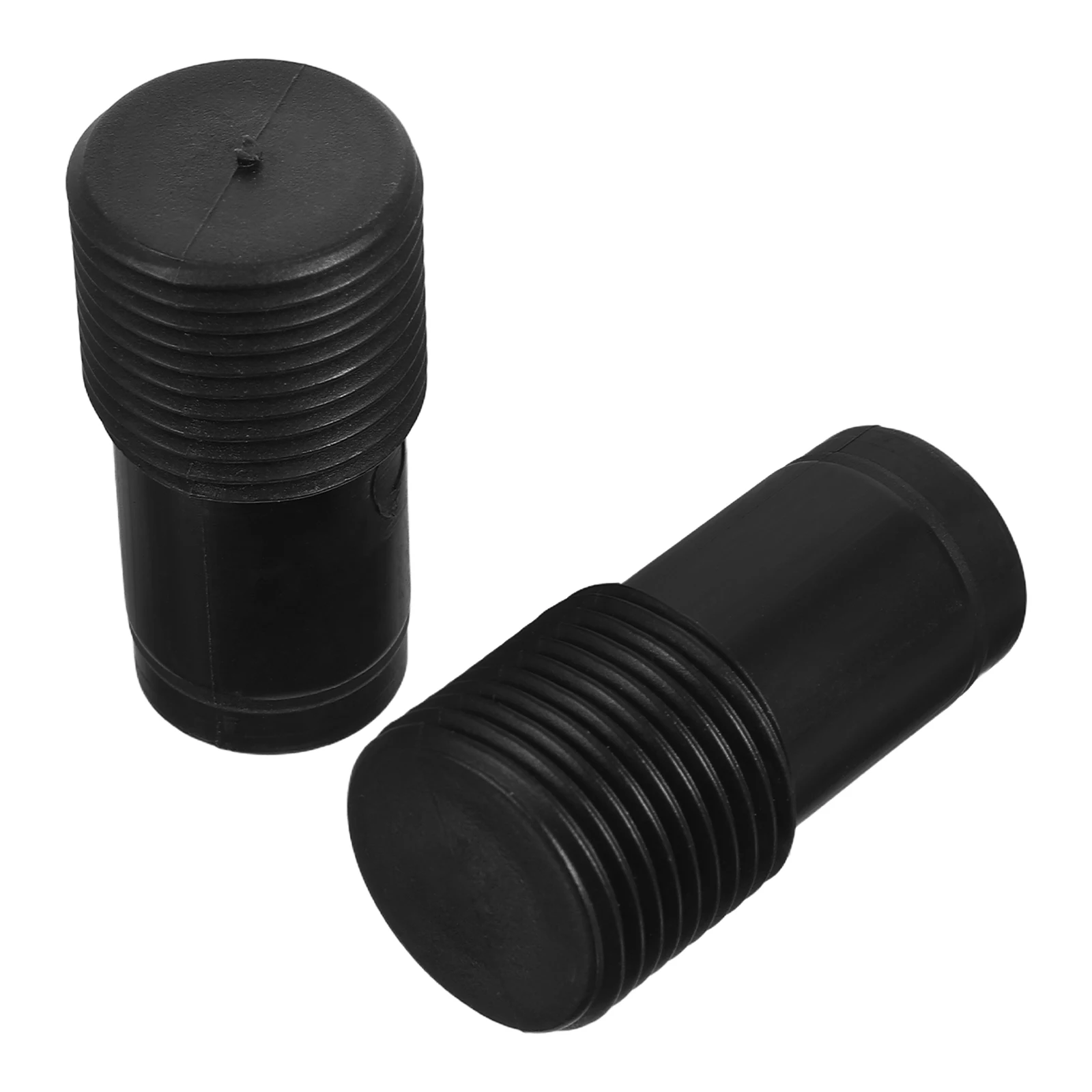 2 Stuks Schroefdraad Hoofd 22Mm Holle Pijp Tip Metalen Paal Bezem Handvat Uitbreiding Adapter Mop Borstel Telescopische Staven duurzame Vervanging