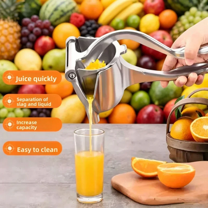 Manual Juicer Cup, Home Orange Juicer, Hand Press Citrus Fruit Juicer, Portable Fruit Juice Extractor Kitchen Gadget