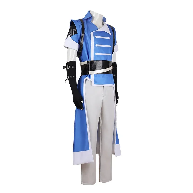 

New Men Fantasy Richter Belmont Cosplay Castlevania Halloween Carnival Party Suit Role Play Costume Performance Wear mb.3