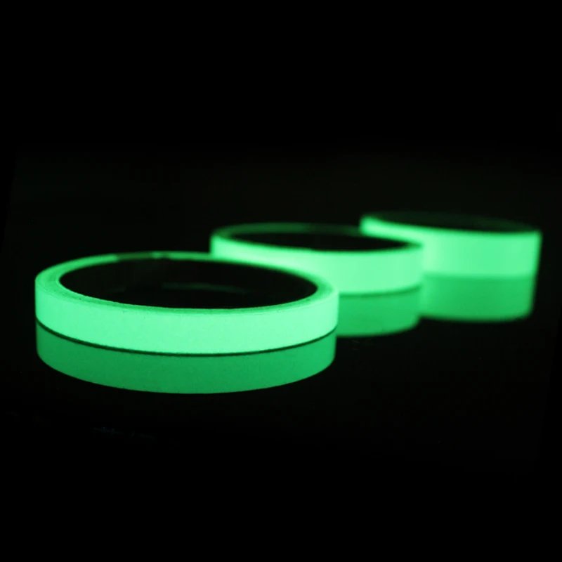 Luminous Tape Dark Green Self Adhesive Tape Night Vision Glow In Dark Safety Warning Security Stage Home Decoration Tapes