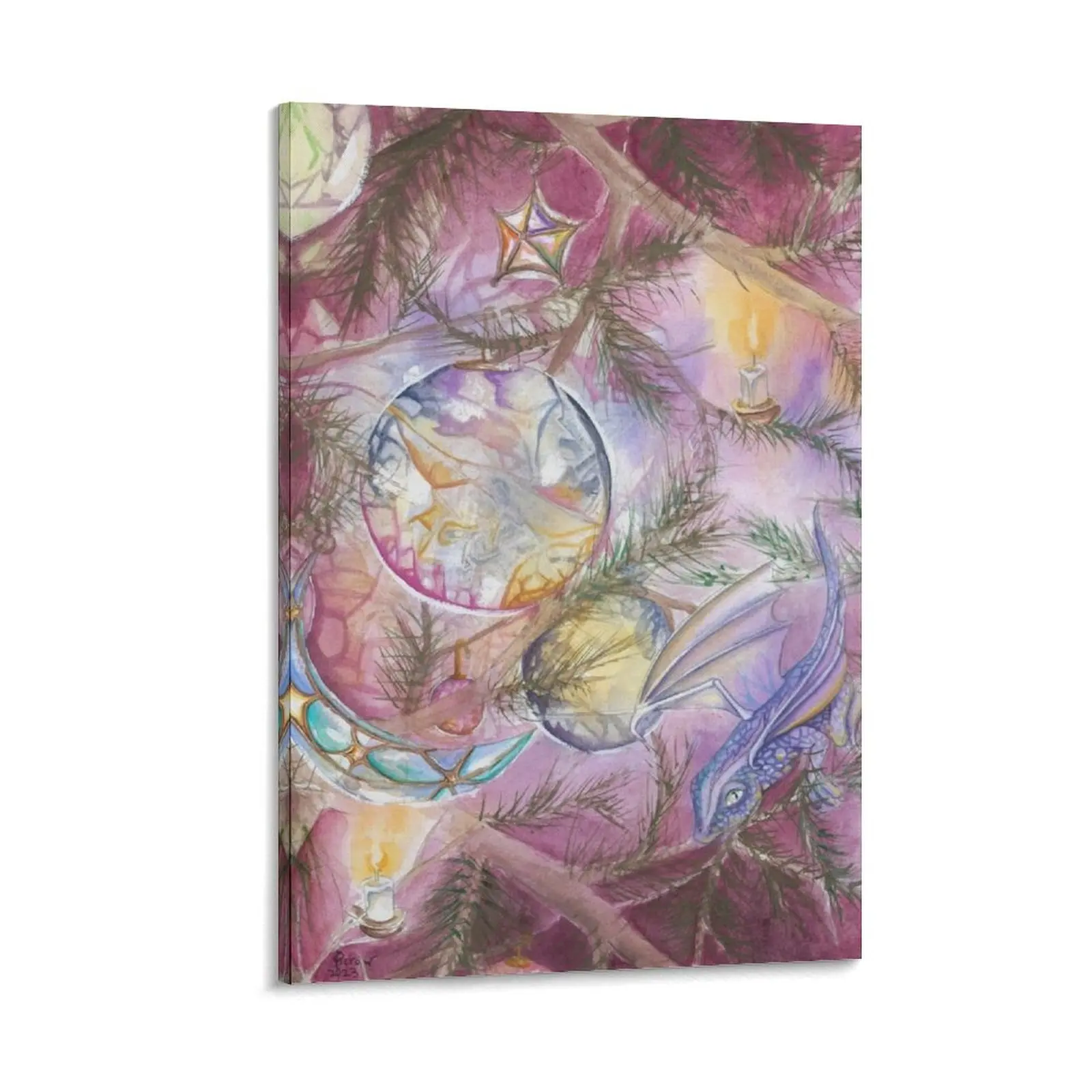 

Yule Wish Canvas Painting decorative picture for living room bedroom decor wall decor