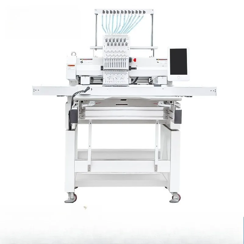 Large format single head automatic computerized embroidery machine Flat embroidery machine