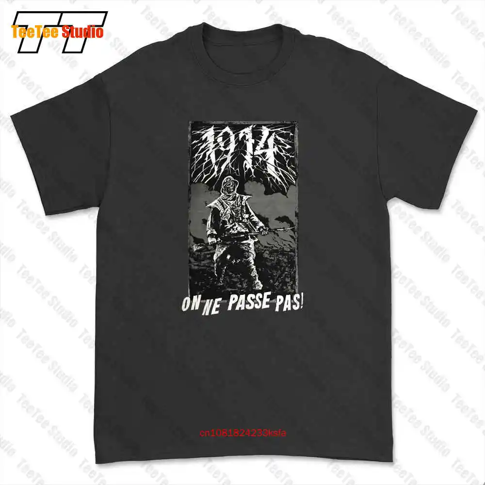 1914 On Ne Passe Pas Bolt Thrower Benediction Paradise T-shirt Tee SS0O