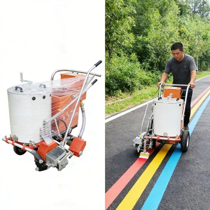 Asphalt Marking Paint Machine: Fast and Precise Application for Roads Smooth Operation Airport Runway Marking Customized Sale