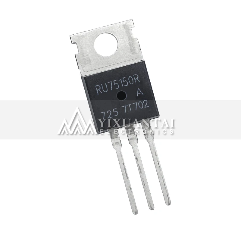 10pcs/Lot   RU75150R RU75150 148A 75V MOS TO220 Triode Transistor TO-220