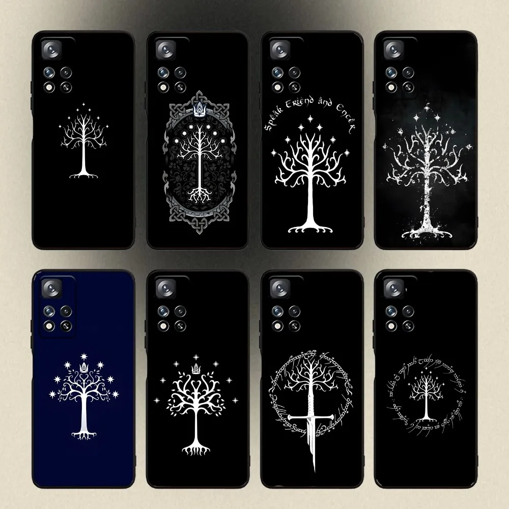 White Tree of Gondor  Phone Case For Samsung Galaxy A20,A21s,A22,A31,A32,A52,A53,A72,73,A80,A91 Soft Black Cover