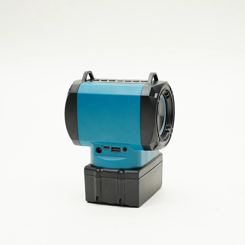 Altoparlante portatile per batteria con porta USB di tipo C Altoparlante compatibile Bluetooth per feste in campeggio in cantiere