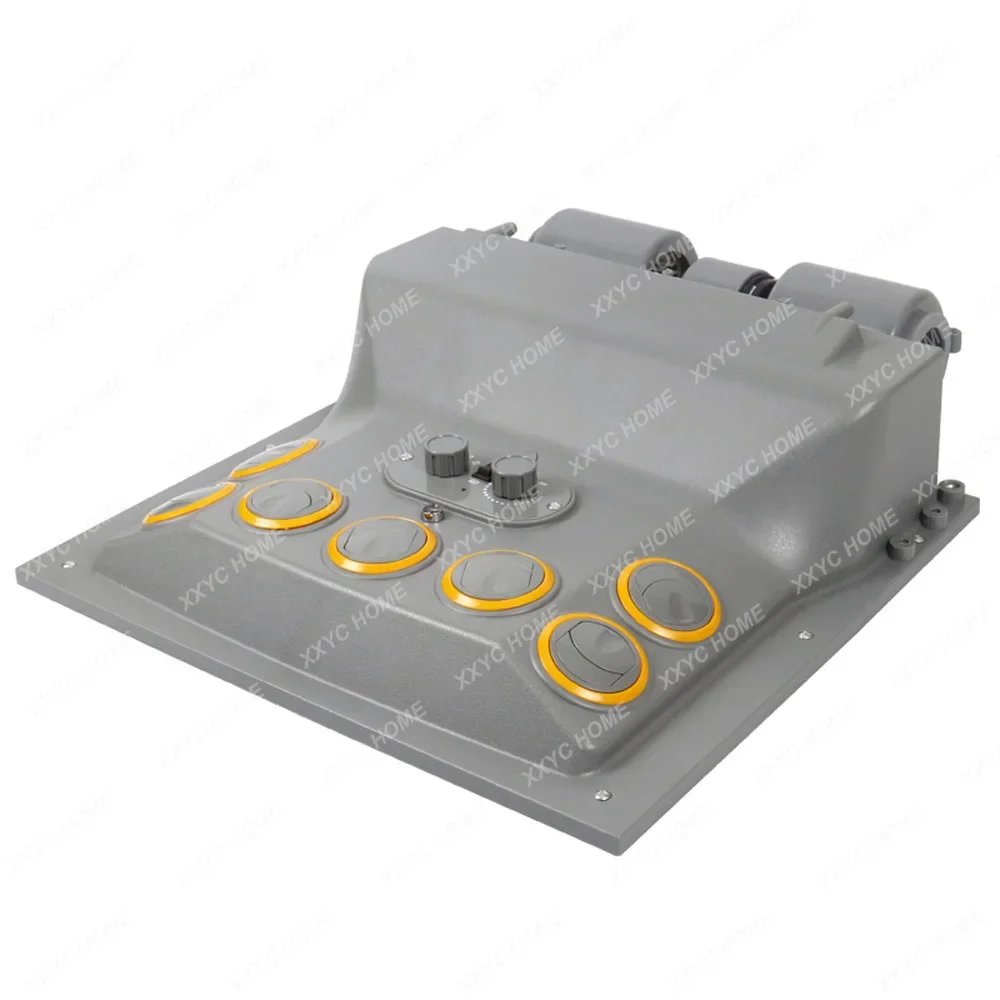 

12/24V Universal Backwall A/C Air Conditioning Evaporator for Heavy Duty Machinery Truck Tractor Caravan Trailer Automotive