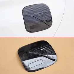 For Mitsubishi Eclipse Cross 2018-2021 2022 2023 2024 ABS Carbon Fiber Car Fuel Tank Cap Decoration Cover Exterior Accessories