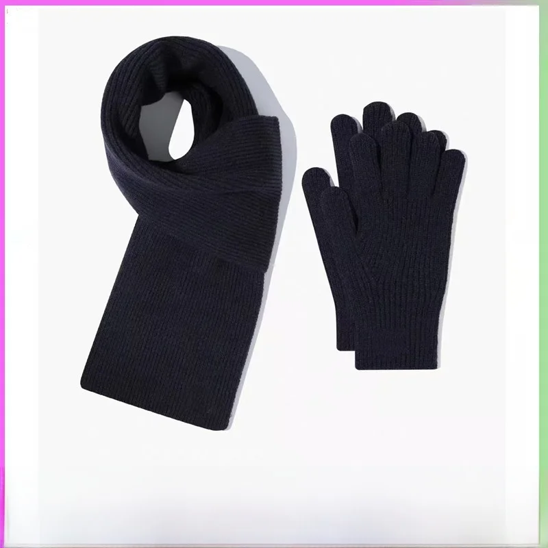 brand-warm-pure-color-scarf-and-glove-set-winter-faion-small-fre-sle-women's-faion-accories-two-piece-set