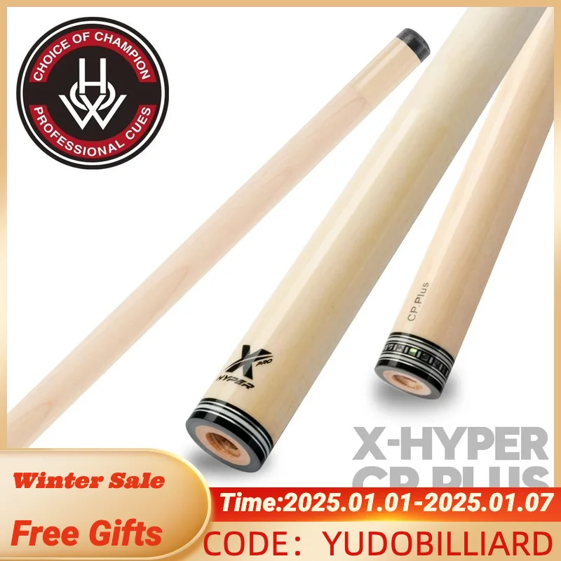 HOW Cue Shaft X-Hyper Billiard Cue Shaft CP PLUS Shaft 74cm Length 12.6mm 3/8*8 Radial Joint Single Shaft Billiard Accessories