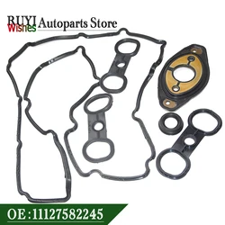 11127582245 New Valve Cover Gasket Kit 11127552280 11127559699 for BMW N52 E60 E82 E88 E90 E91 E92 E93 X3 X5 Z4 3.0L