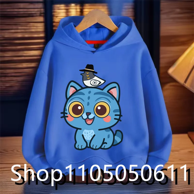 2025 KPop الشيطان هنتر هودي موضة رومي ملابس رياضية هوديي لطيف كم طويل الخريف الفتيان والفتيات الكرتون Y2K هوديي ملابس رياضية