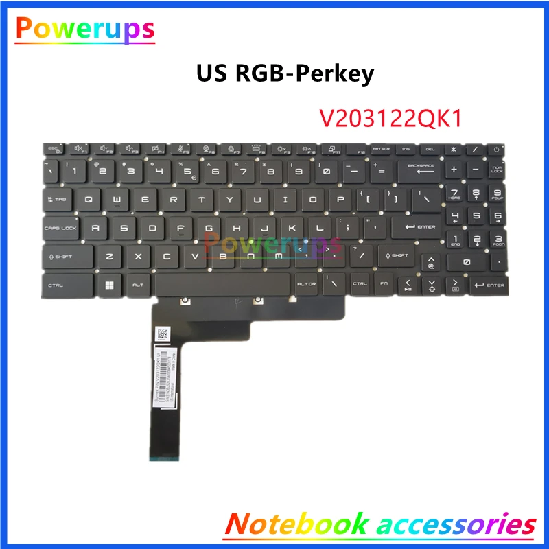 MSI Stealth 16/17 RGB Perkey Backlight Keyboard