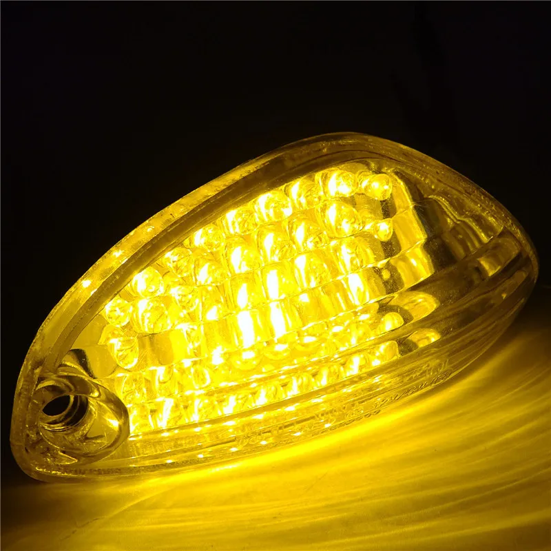 waase For Suzuki GSX-R 600 750 GSXR600 GSXR750 2006 2007 2008 2009 2010 E-Mark Front Turn Signals Blinker LED Light