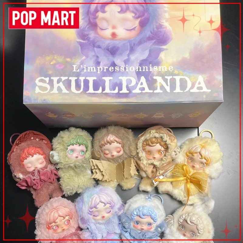 

Genuine POP MART SKULLSPANDA Gaozhi Garden Series Blind Box Fur Plush Pendant Doll Gift