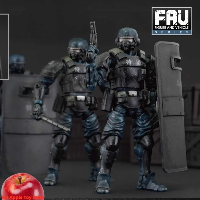 

Acid Rain War FAV-SP29 Safety Rasotsu MTF Mobile Task Force 1/18 3.75Inch Model Action Figure Toy Collectible Gift