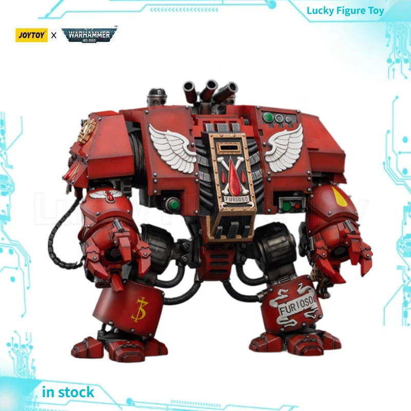 

【Оригинал】JOYTOY Warhammer 40K Blood Angels Furioso Dreadnought Brother Samel аниме игрушки модель классическая