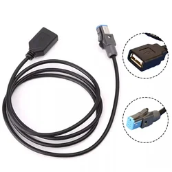 Car USB Cable Adapter 4Pin USB Cable For Nissan Teana CD Audio Radio Player Direct Replacement Car Accessories