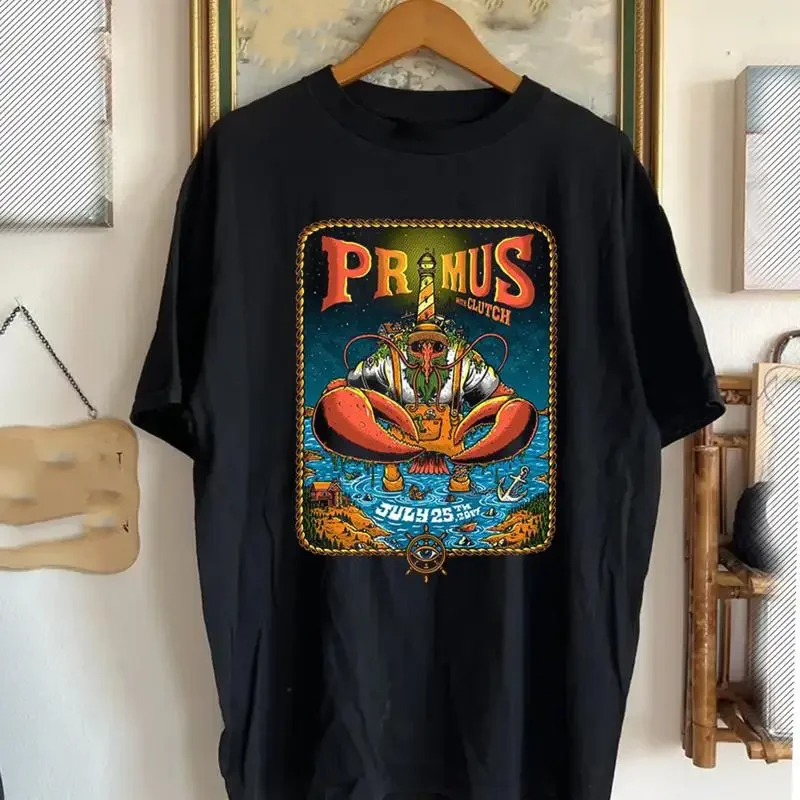Primus Rock Band Black Tour T Shirt Adult S 2Xl Sb004