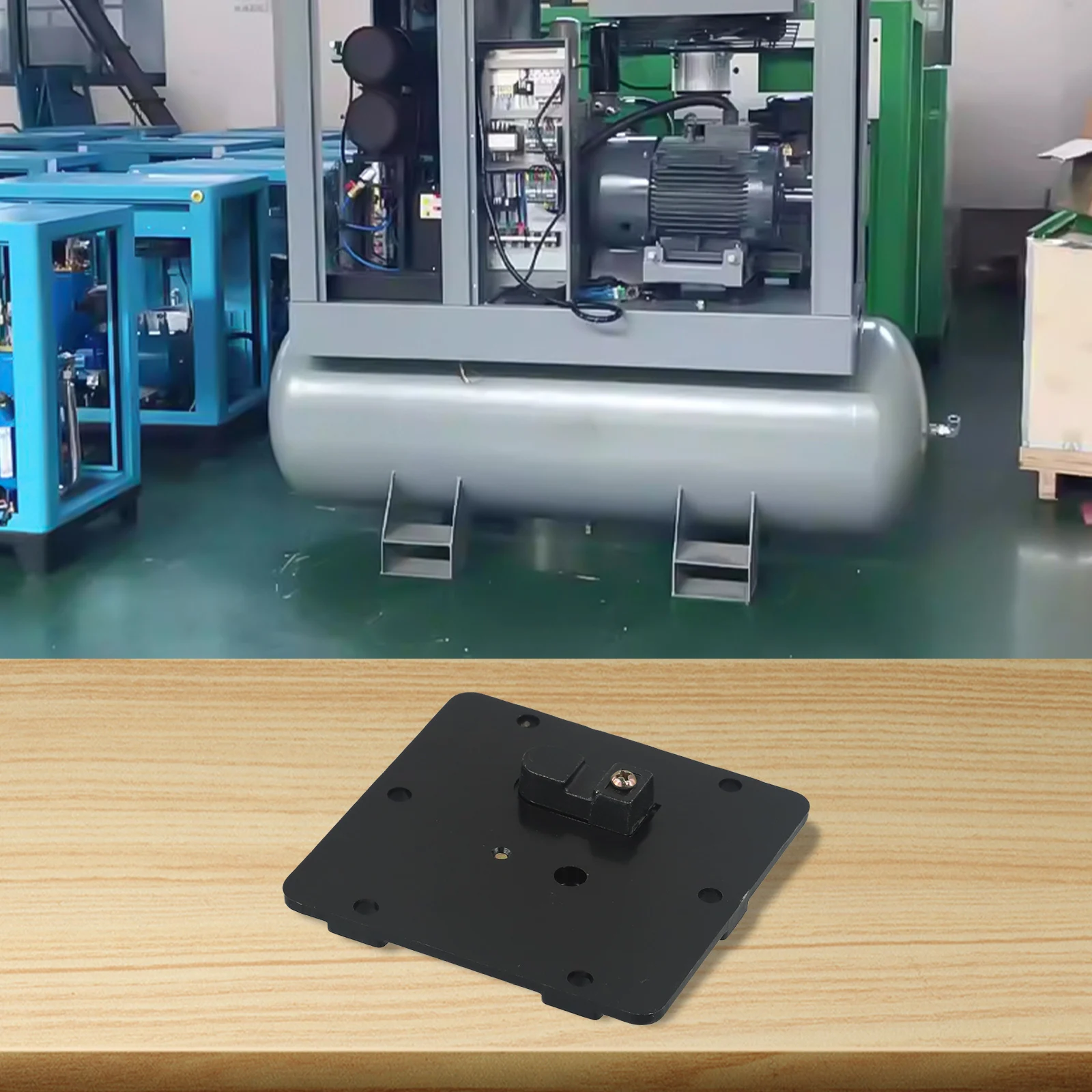 1 set valvola a vite per compressore d'aria silenzioso senza olio pressione di respirazione ferro piastra in acciaio valvola di sicurezza regolabile per pressione dell'aria