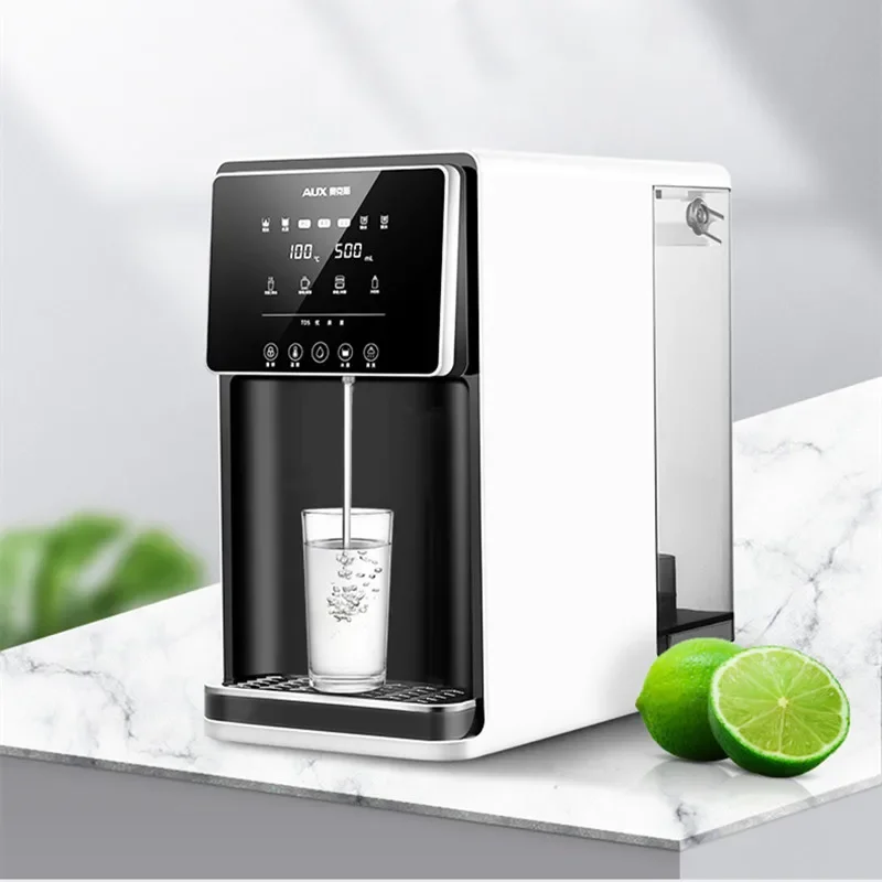 220V AUX Water Purifier Household Direct Drink Machine Heating Integrated Machine Desktop Water purifier Filtered Tap Water