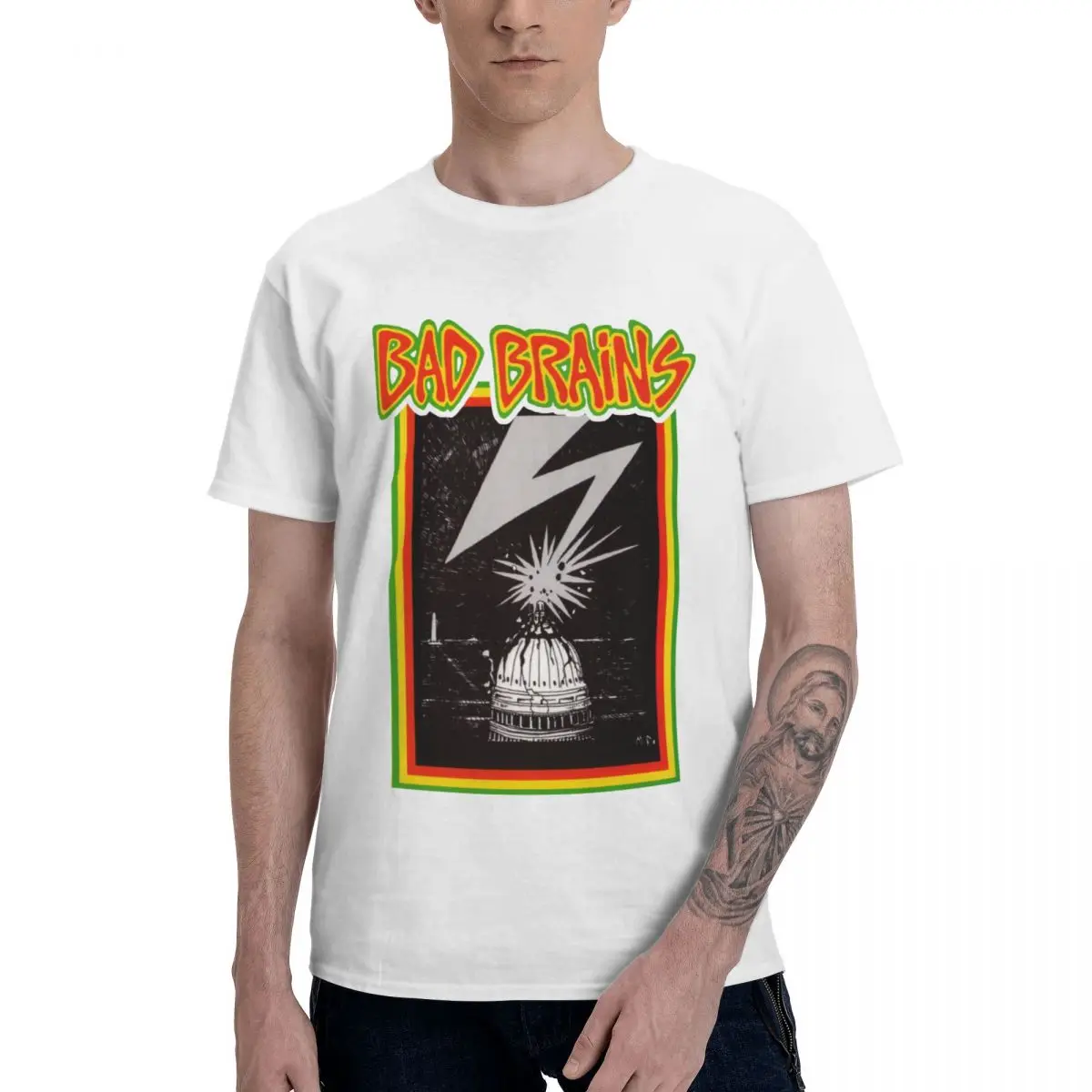 Fashion No Minor Brains T Shirt Pure Cotton Crewneck Men T Shirts Short Long Sleeve Oversized Casual Tees Tops Four Seasons
