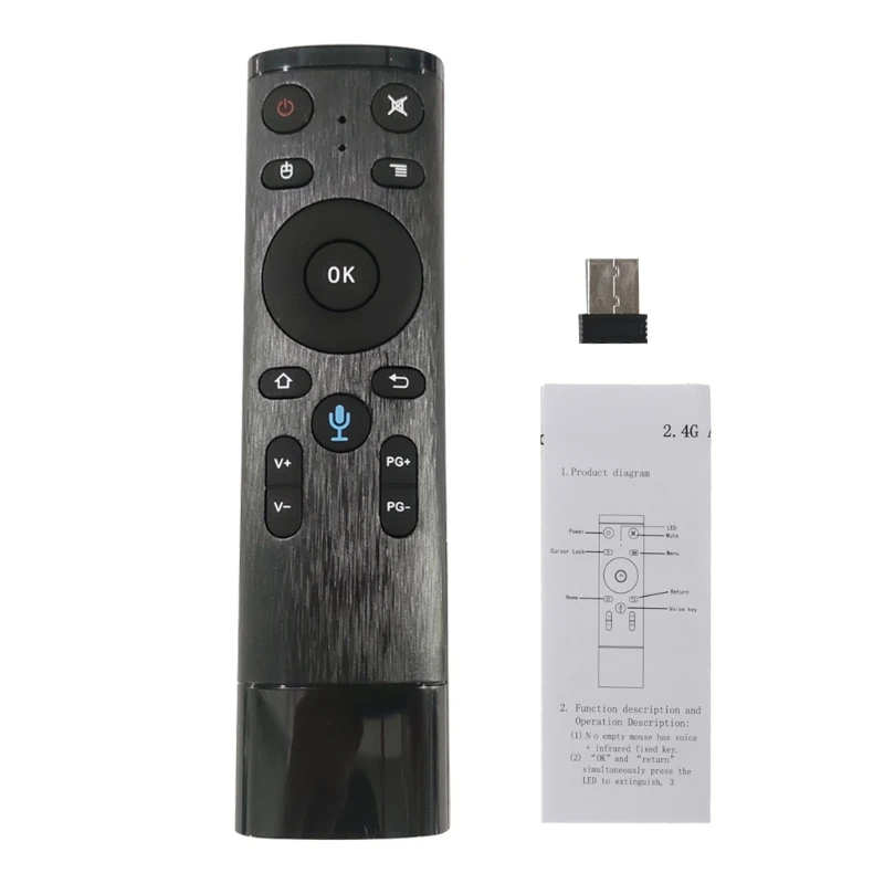 Q5 2.4G Air Mouse Gyroscope Remote Control for Laptop Computer HTPC for Smart TV IPTV Android TV Box Mini PC