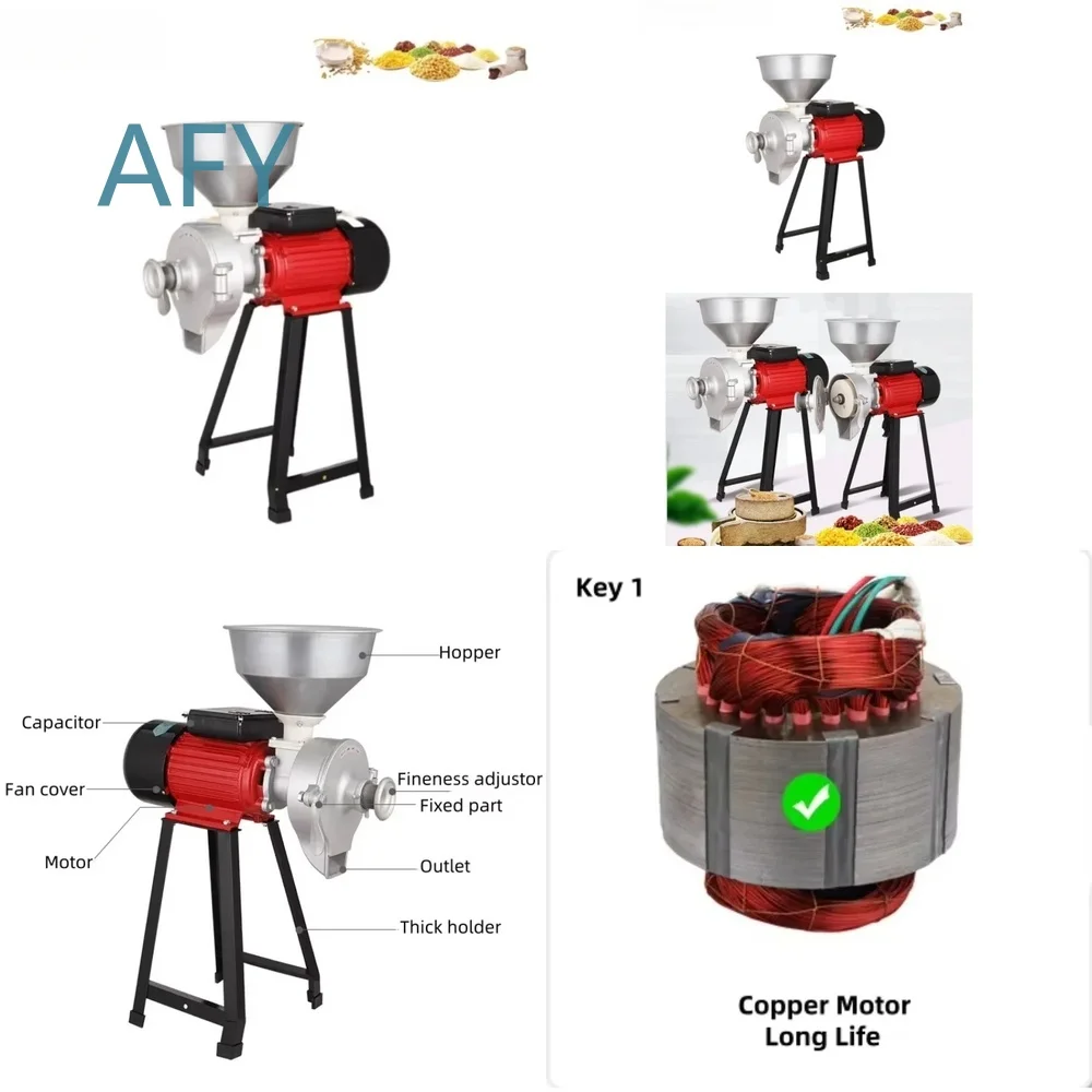FF-G150N for Soybean Milk Maker for Home Use Wet Dry Grinder for Corn Soybean Vegetable Processing Small Family Kitchen