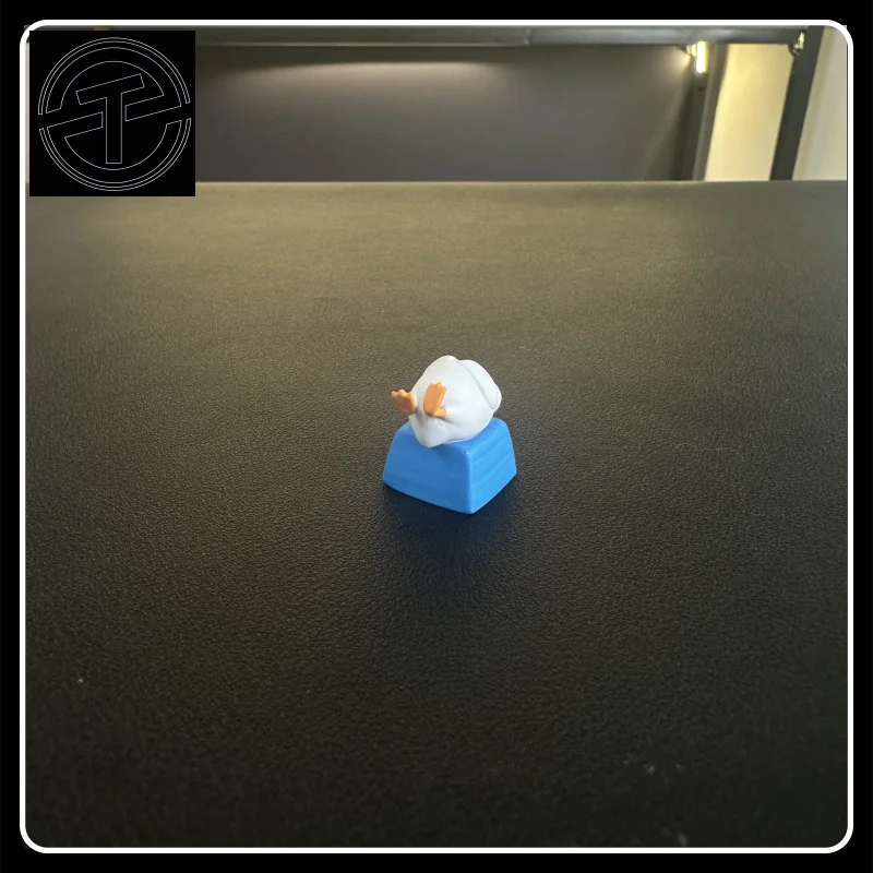 Lying flat goose personalized custom original keycap mechanical magnetic axis keyboard