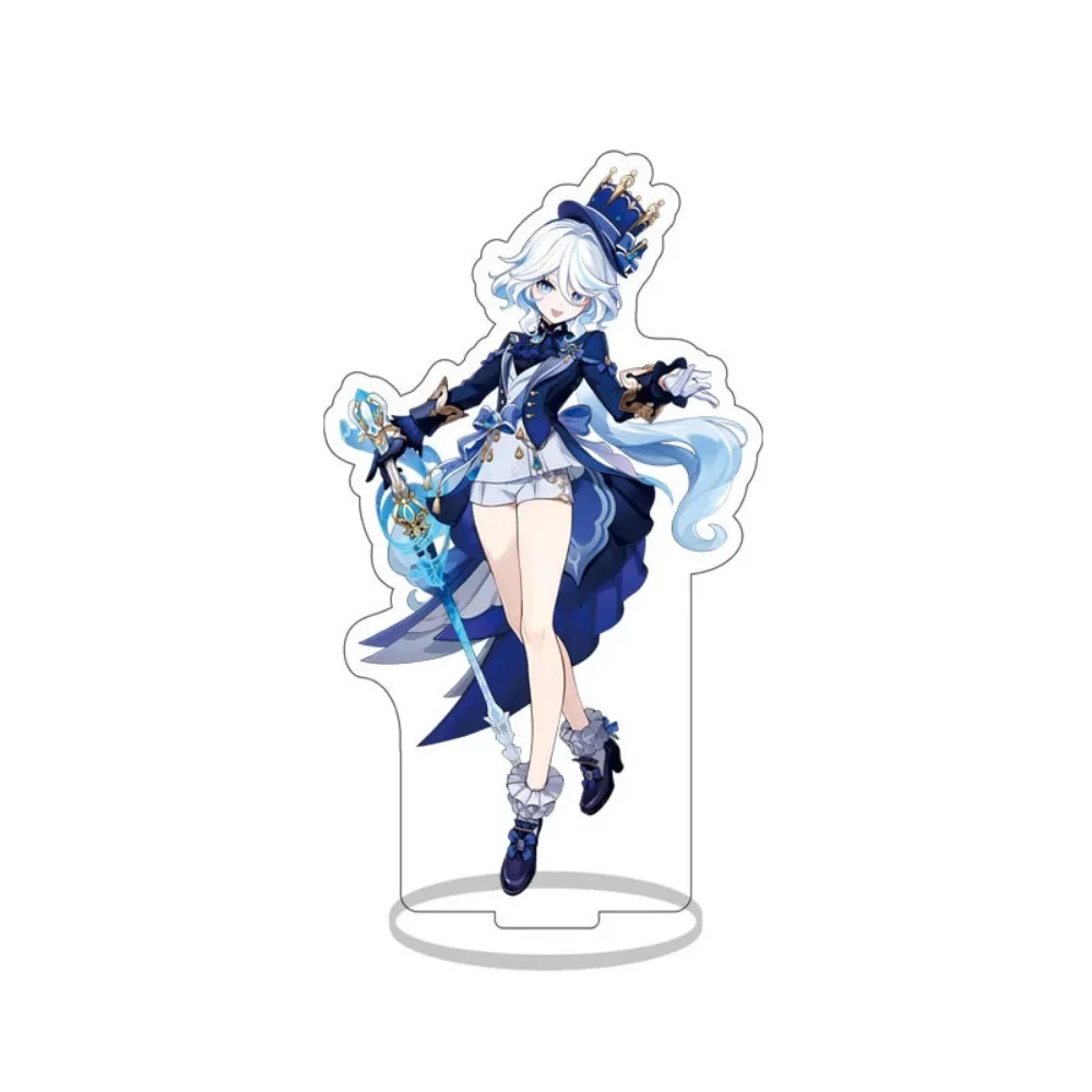 Furina Kaveh Wanderer Wriothesley Neuvillette شخصيات أكريليك حامل شخصية عمل نموذج غرفة ديكور للطاولات أنيمي جينش تأثير #3